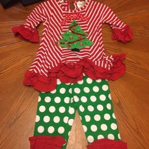 Toddler Girl Christmas outfit